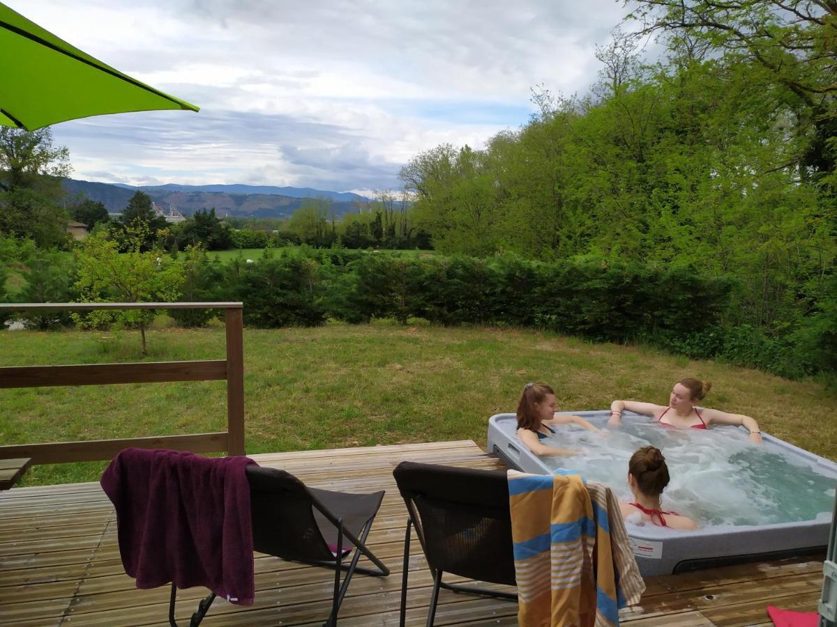 Camping Domaine De Senaud Albon Dış mekan fotoğraf