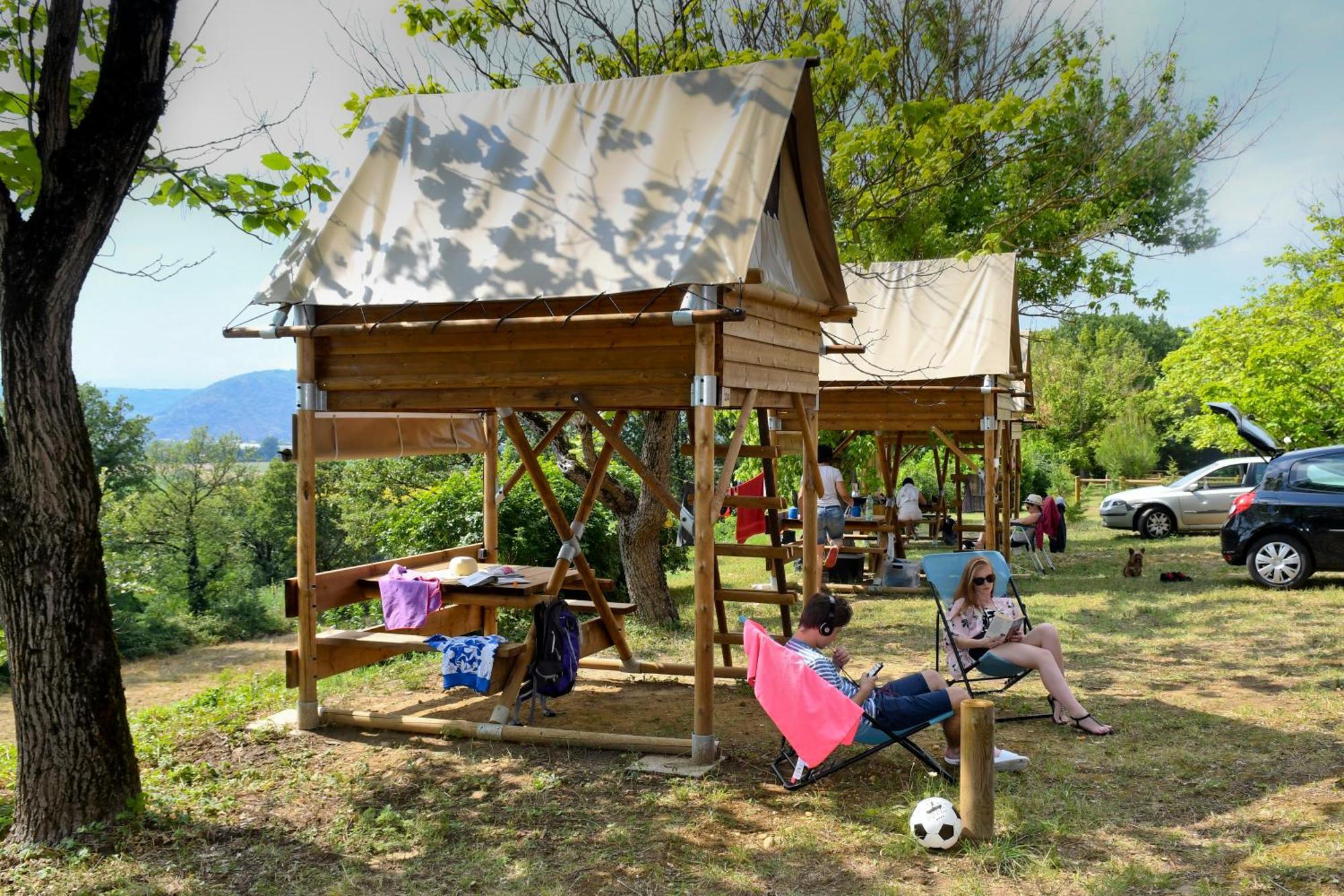 Camping Domaine De Senaud Albon Dış mekan fotoğraf